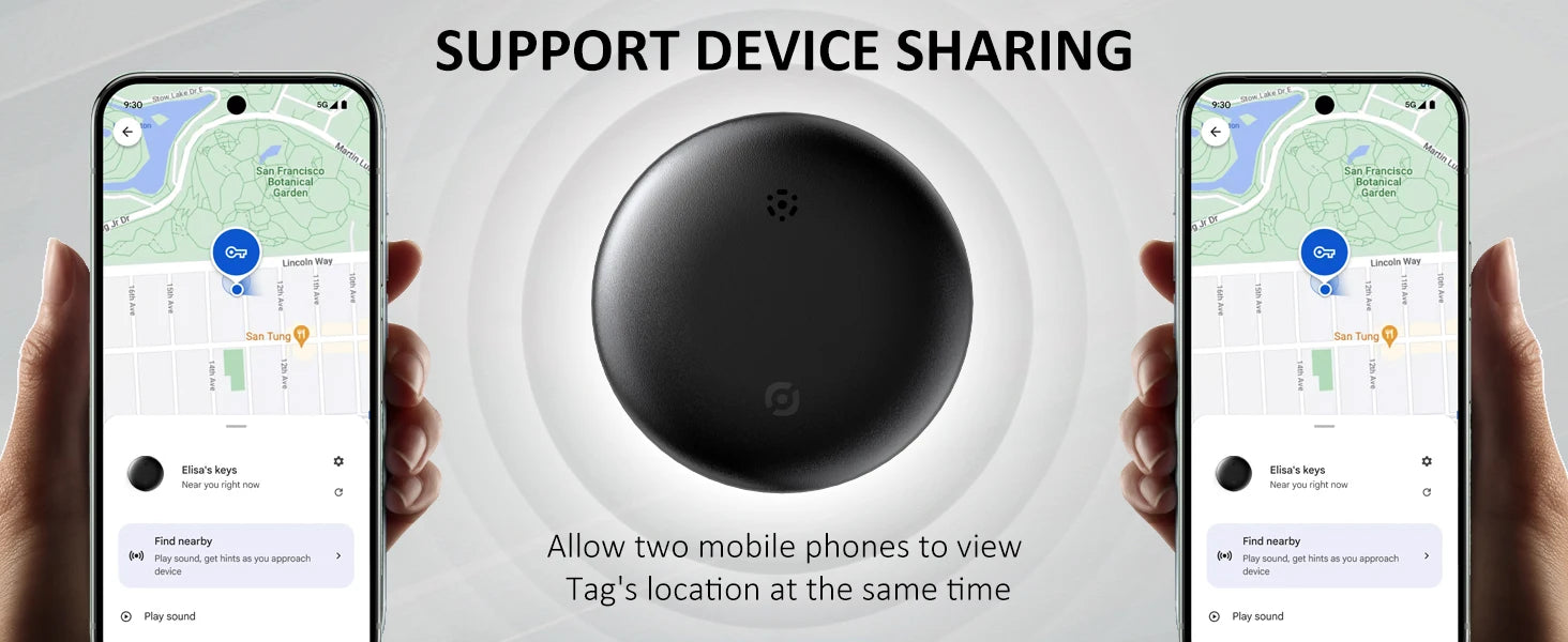 Android Bluetooth GPS Tracker – Smart Waterproof Locator for Keys, Bags, Pets & More