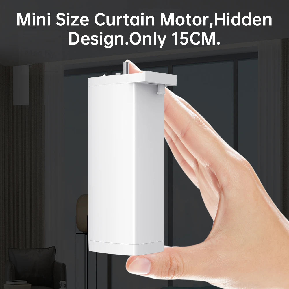 Tuya ZigBee/WiFi Smart Curtain Motor 155MM