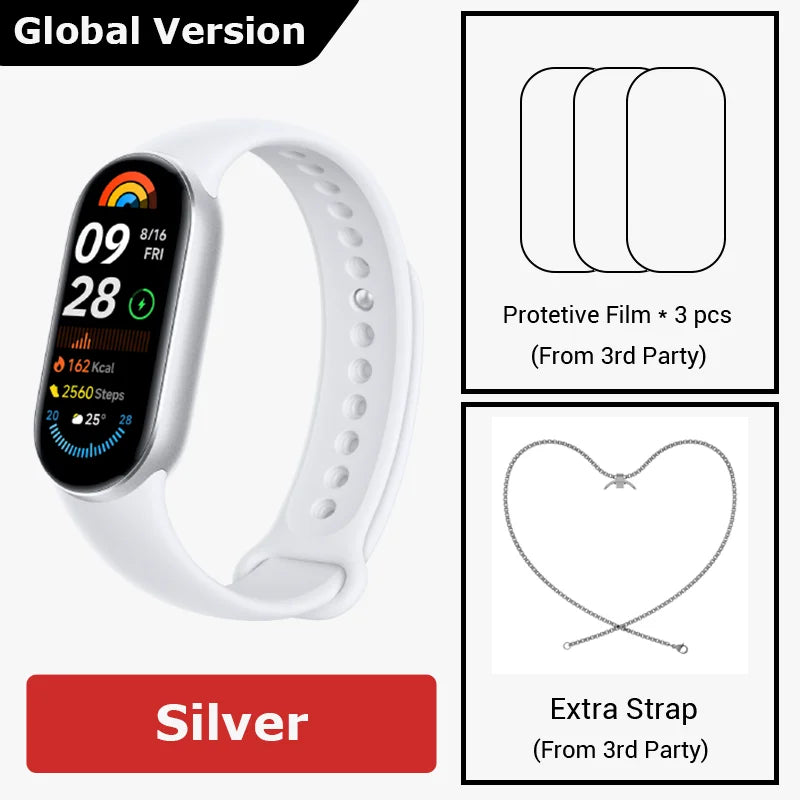 Xiaomi Smart Band 9 Global Version 1.62" AMOLED
