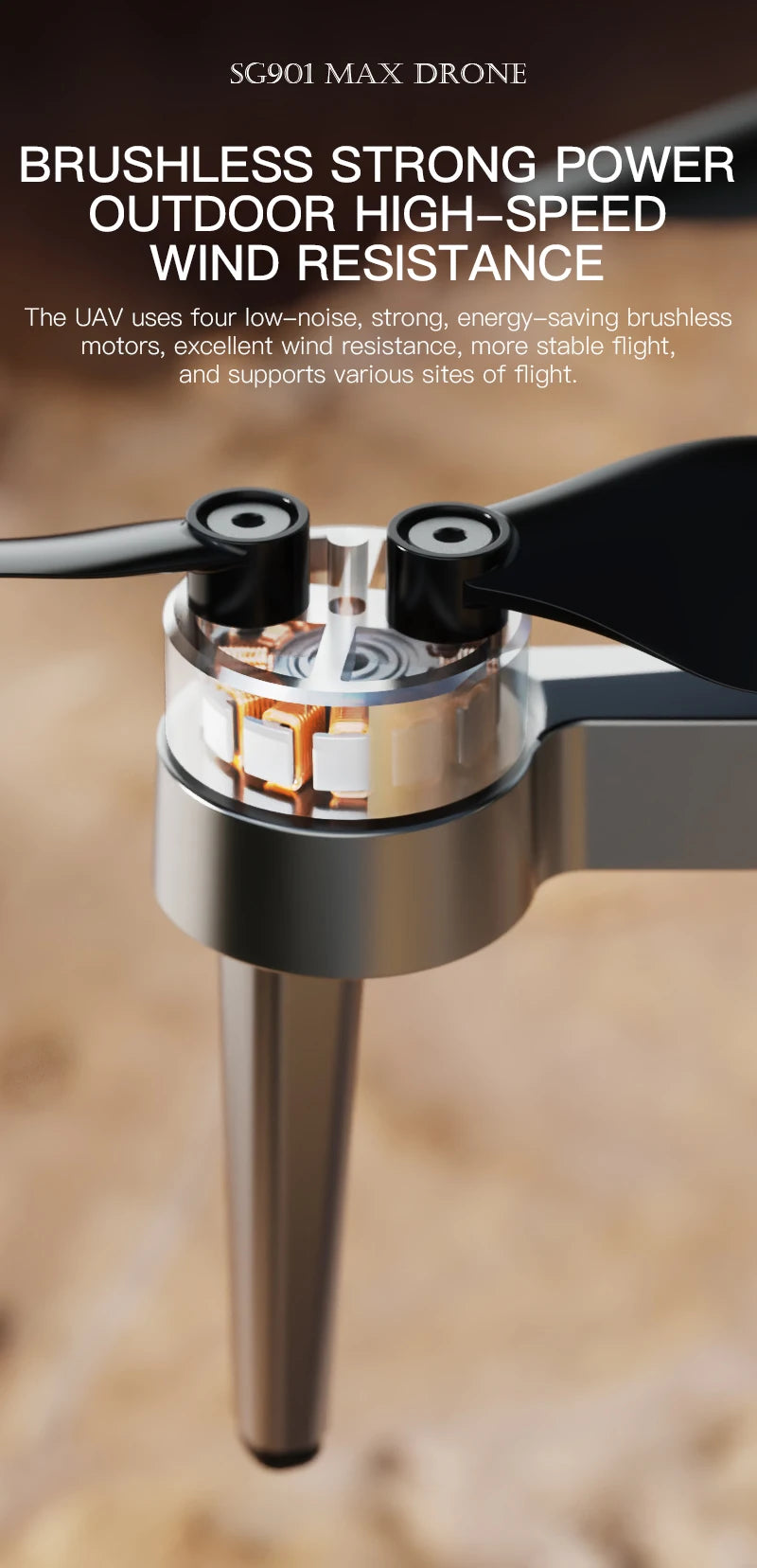 SG109 Pro Max 4K GPS Mini Drone with Screen Remote