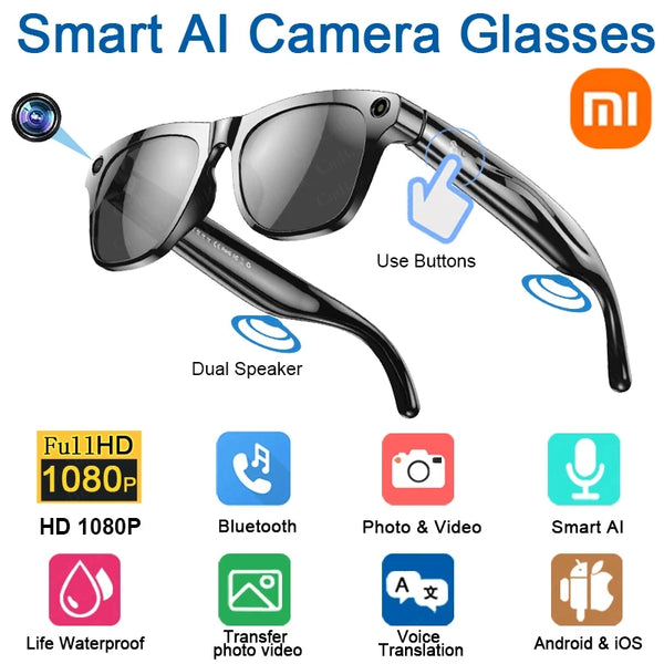 Xiaomi 4K AI Smart Glasses with 100MP Camera 2025