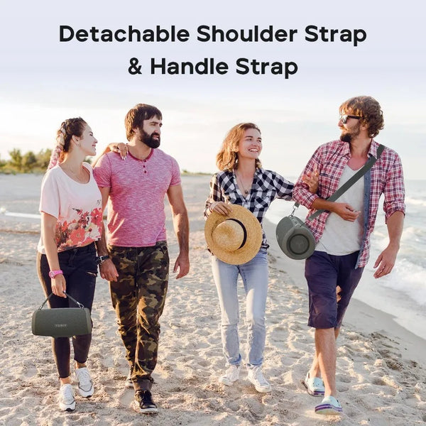 StormBox Lava 80W Portable Bluetooth Speaker – IP67 Waterproof, 24-Hour Playtime, Custom EQ