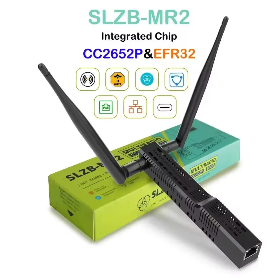 SMLIGHT SLZB-06/M/P7/P10 Zigbee 3.0 Gateway – Ethernet, WiFi, USB & PoE Coordinator for Home Assistant