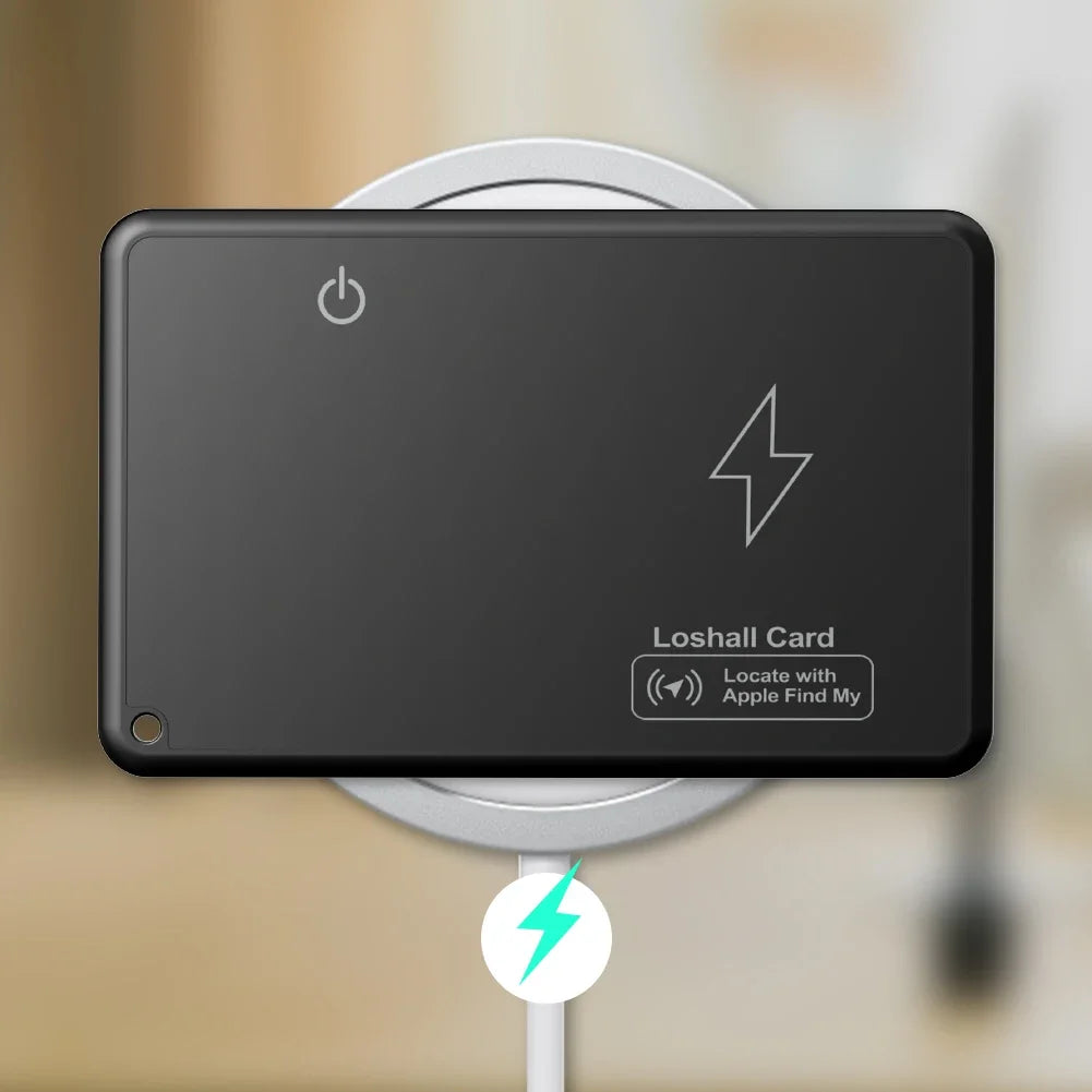 Wireless Wallet Tracker Card – GPS Locator with Apple Find My & Bluetooth