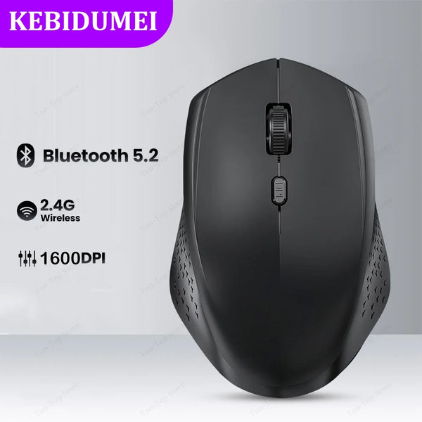 Bluetooth 5.2 Dual-Mode Wireless Mouse