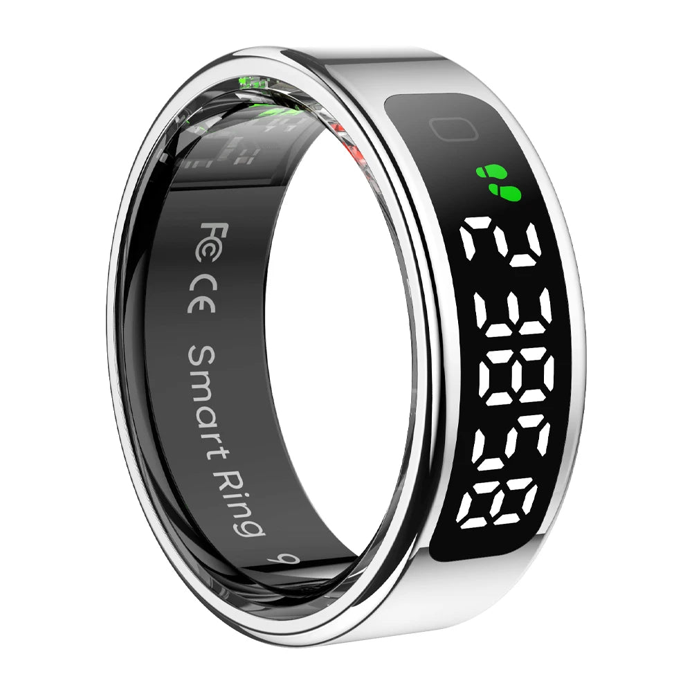 COLMI R12 Smart Ring 2025 with Display & Wireless Charging