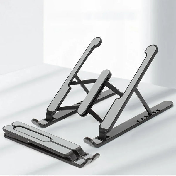 Foldable Adjustable Laptop Stand – Portable Aluminum Alloy Notebook Holder