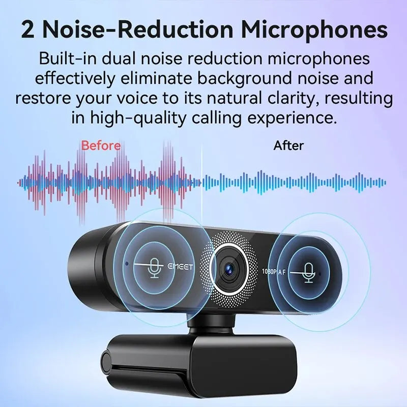 EMEET C60E 4K Autofocus USB Webcam