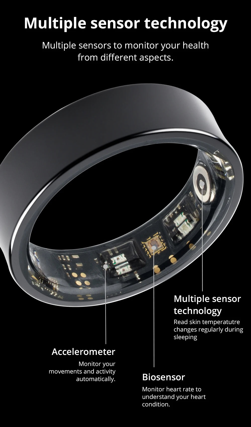 COLMI R09 Smart Ring 2024 with Health Monitoring