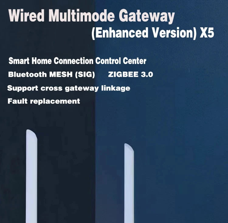Smart Life Zigbee 3.0 + Bluetooth 5.0 Gateway Hub X5 – Multi-Device Smart Home Bridge