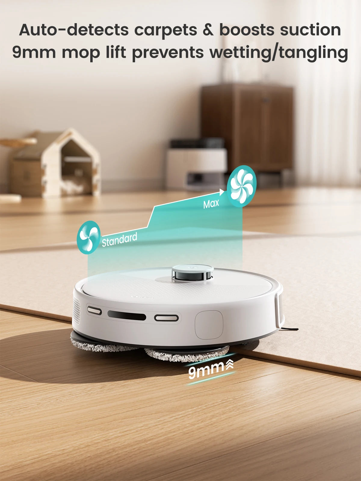 Lefant M3 Robot Vacuum Cleaner with Mapping & Auto Cleaning Station