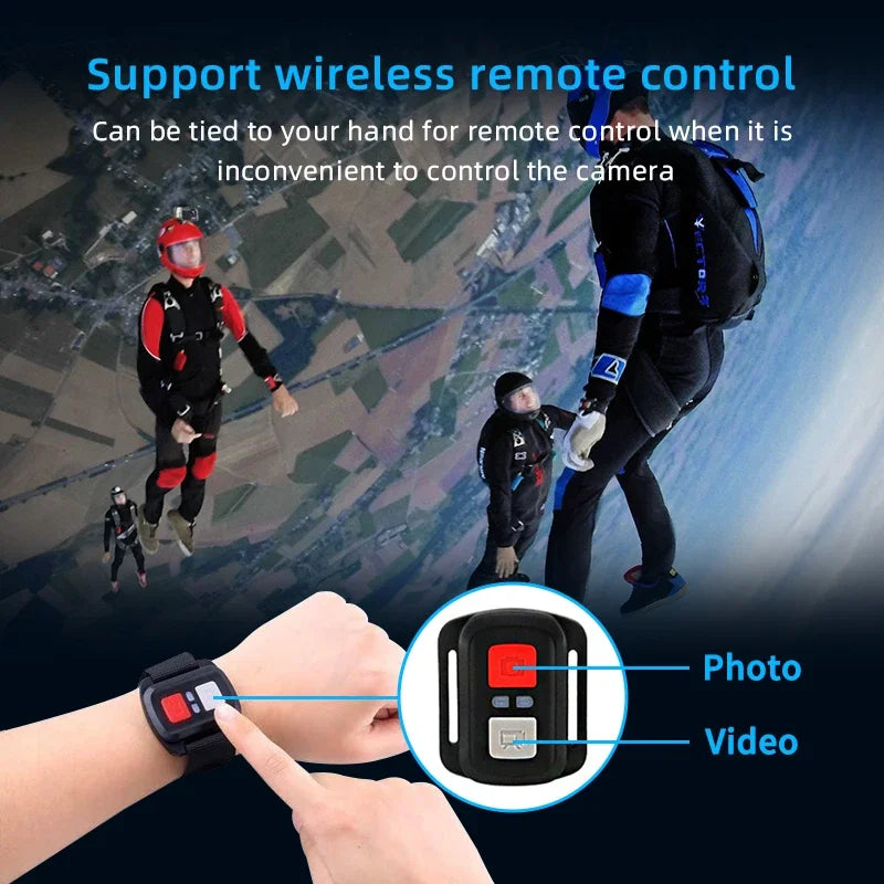 5K 4K Action Camera with WiFi & Stabilizer