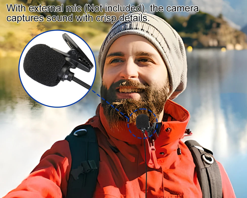 Ourlife MTR40 5K Waterproof Action Camera