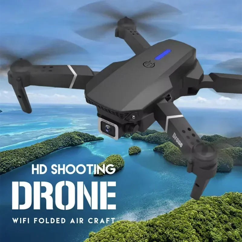 E88 Pro 4K WiFi FPV Foldable Drone with HD Camera