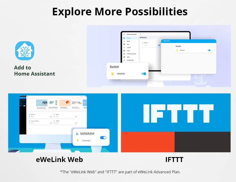 SONOFF MINIR4M Matter Smart Switch – Compact WiFi Module for Alexa, Google Home & SmartThings