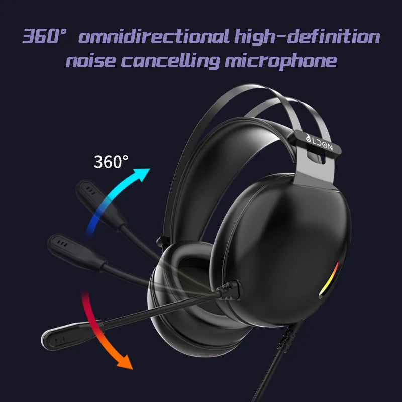7.1 Surround Sound Gaming Headset with Mic