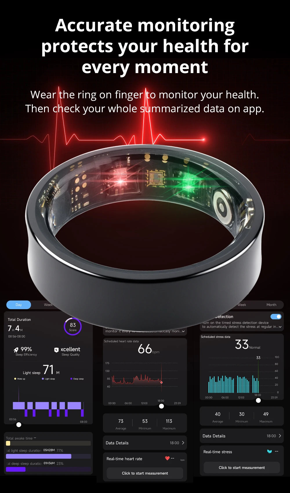 COLMI R09 Smart Ring 2024 with Health Monitoring
