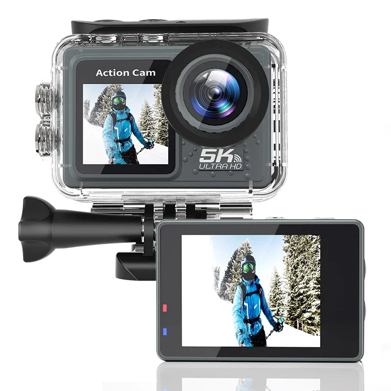 5K 4K Action Camera with WiFi & Stabilizer
