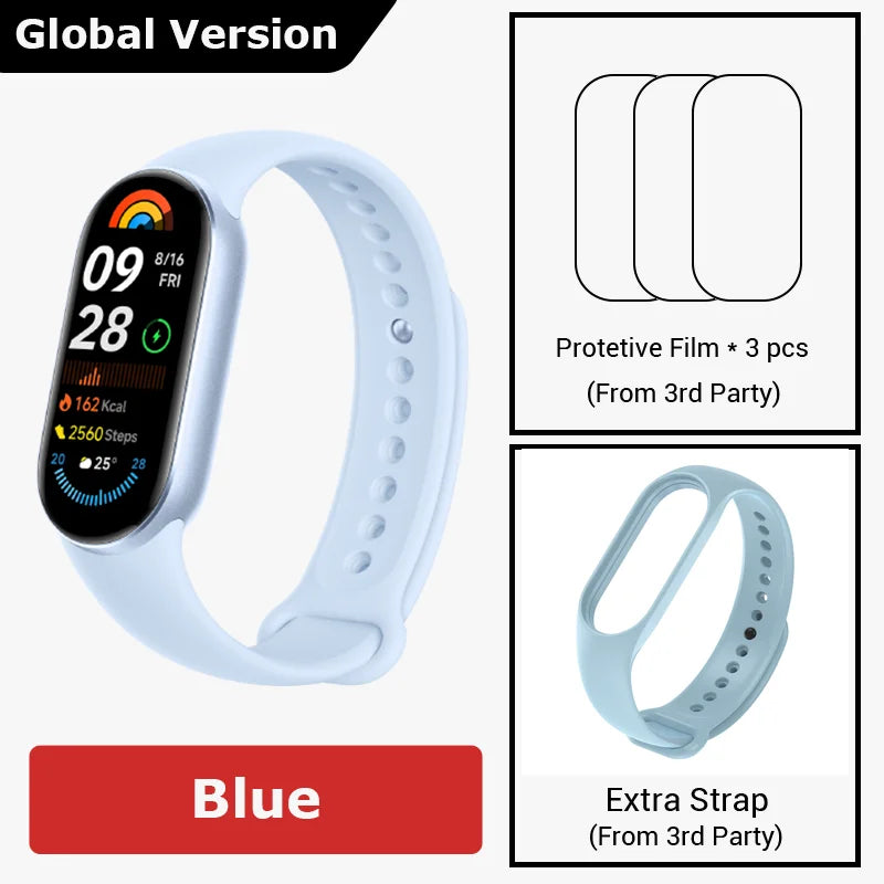 Xiaomi Smart Band 9 Global Version 1.62" AMOLED