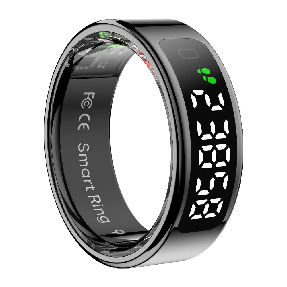 COLMI R12 Smart Ring 2025 with Display & Wireless Charging