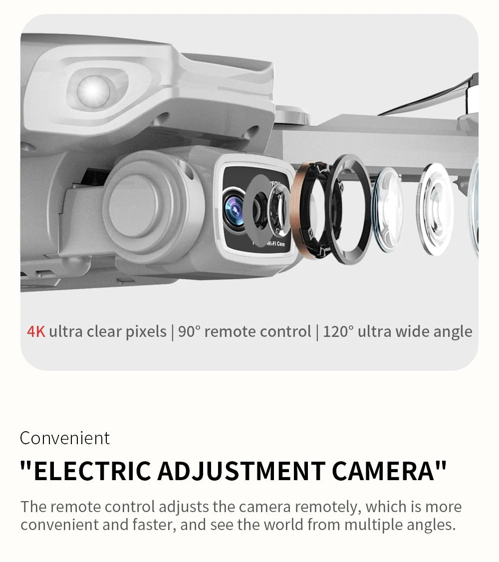 LYZRC L900 Pro GPS Drone – 4K Dual Camera 5G WiFi Foldable FPV Quadcopter