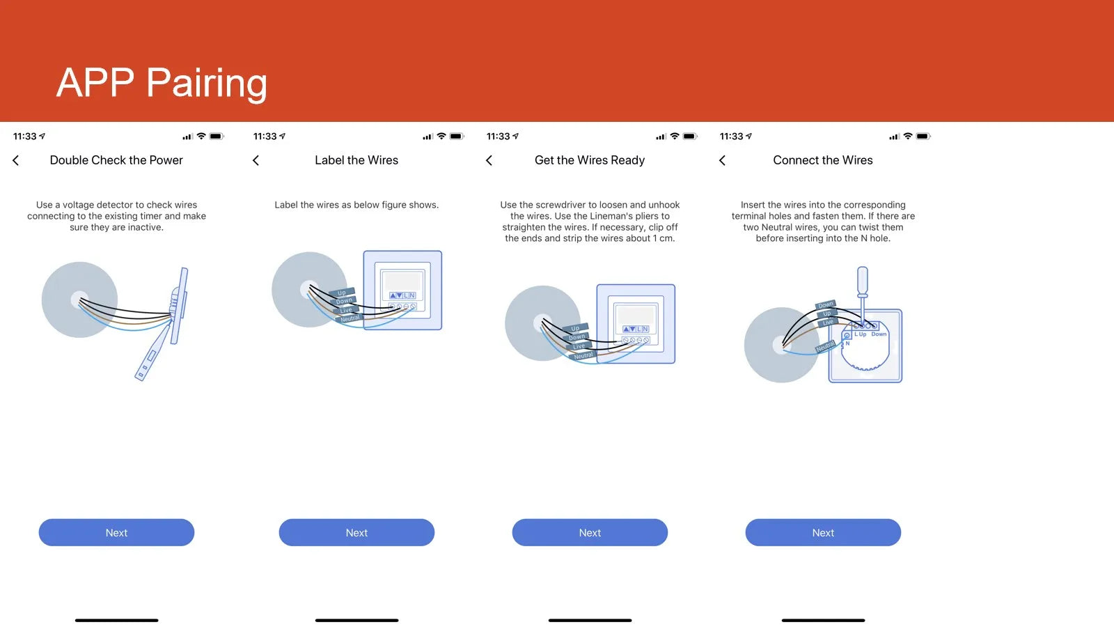 Meross HomeKit Smart Roller Shutter Switch – WiFi Curtain & Blind Motor Controller for Siri, Alexa, Google Home