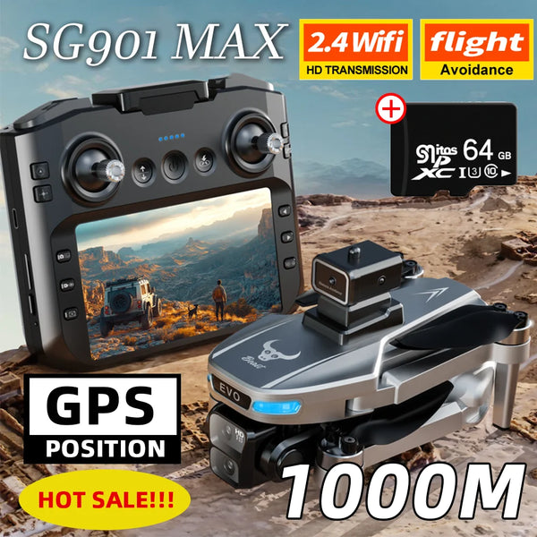 SG901 Max 8K GPS Drone with Screen Remote & Obstacle Avoidance