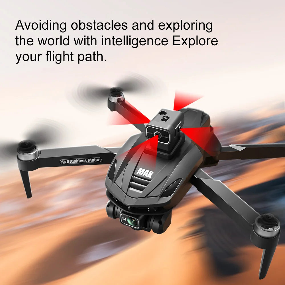 V168 Pro Max 8K GPS Drone with 5G FPV & Obstacle Avoidance
