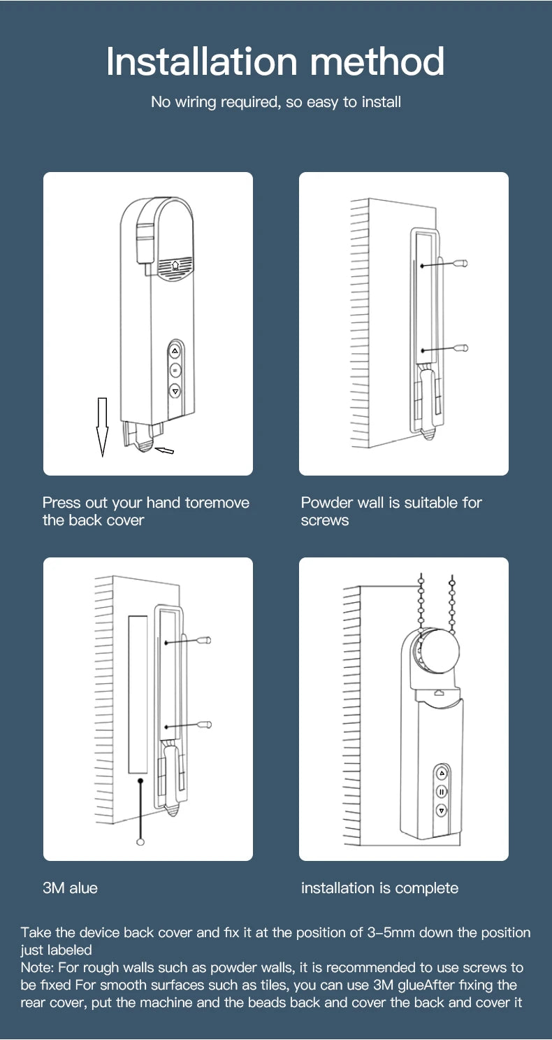 Tuya WiFi Smart Blind Motor Electric Roller Curtain Driver