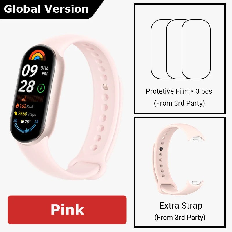 Xiaomi Smart Band 9 Global Version 1.62" AMOLED