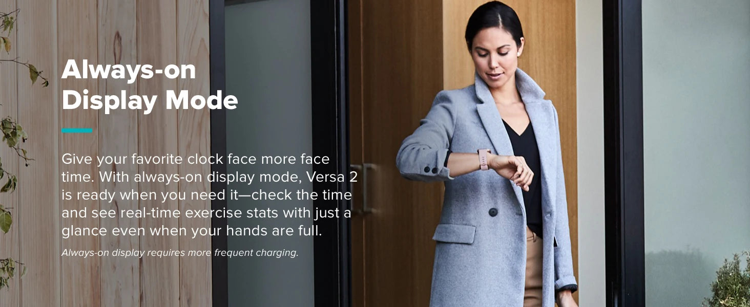 Fitbit Versa 2 Health & Fitness Smartwatch with Alexa