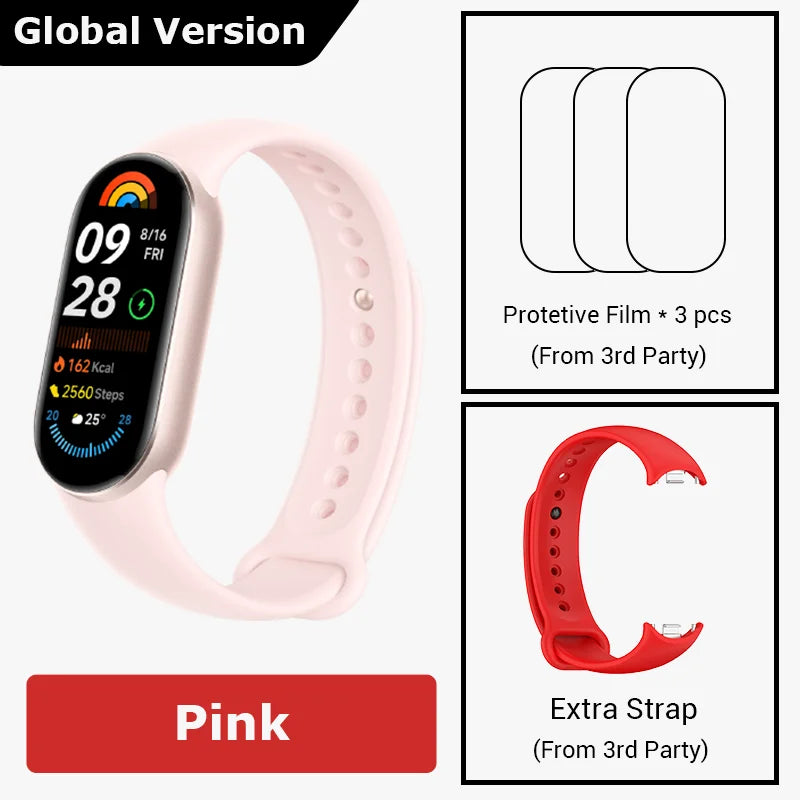 Xiaomi Smart Band 9 Global Version 1.62" AMOLED