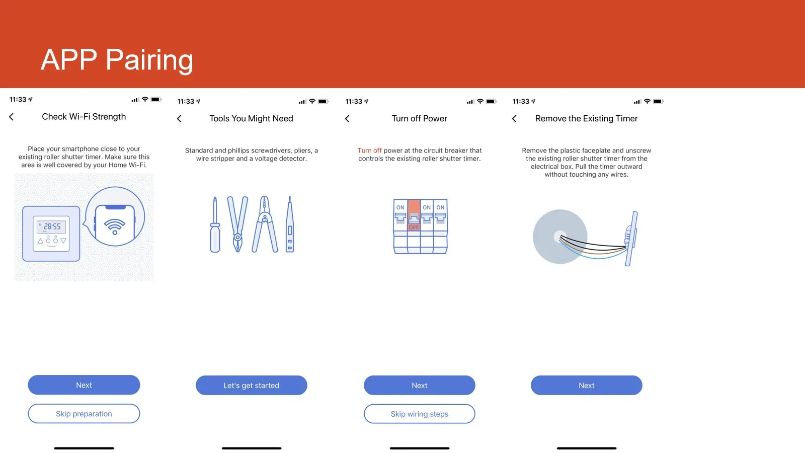 Meross HomeKit Smart Roller Shutter Switch – WiFi Curtain & Blind Motor Controller for Siri, Alexa, Google Home
