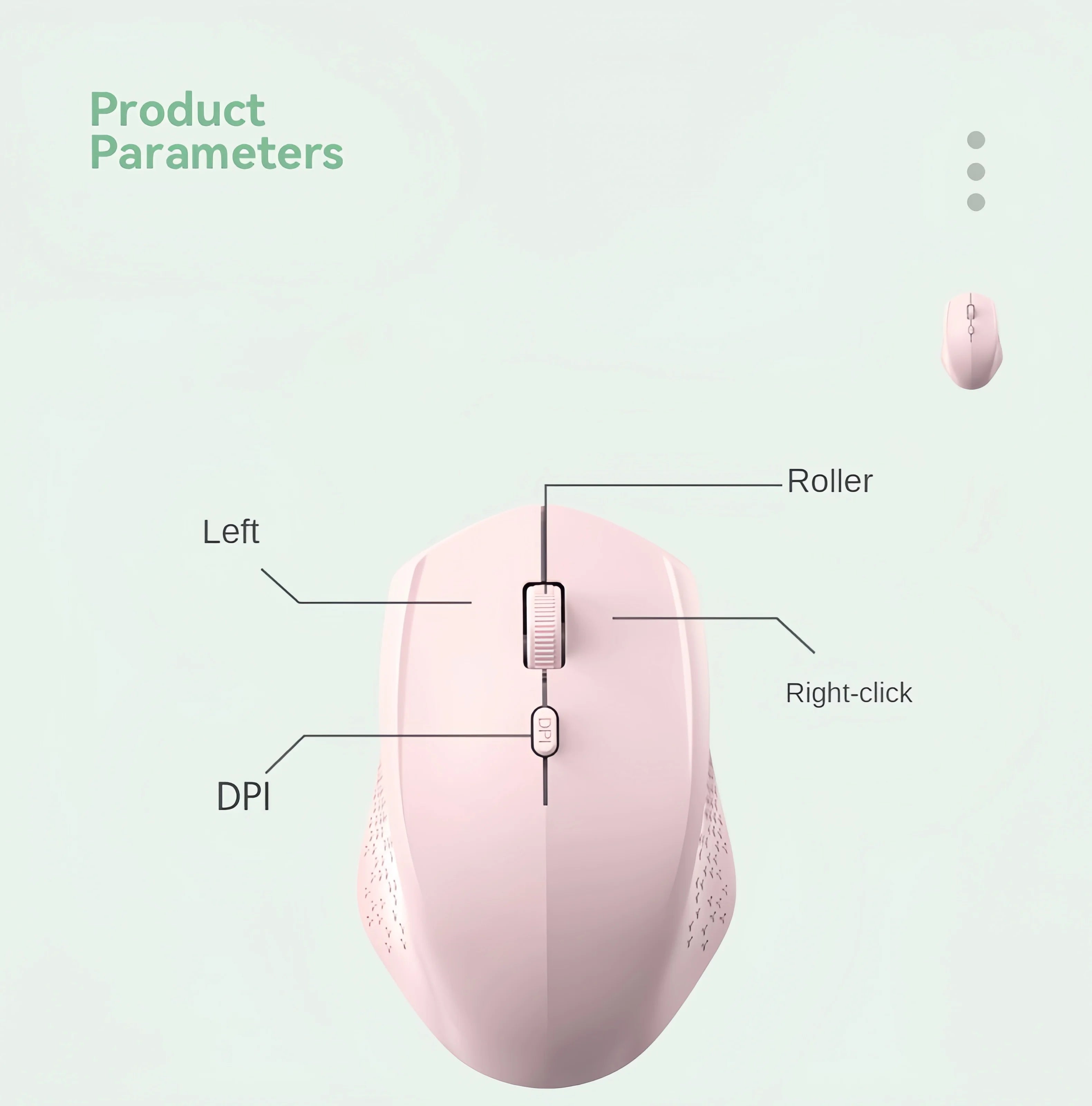 Bluetooth 5.2 Dual-Mode Wireless Mouse