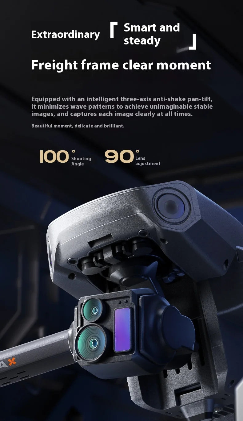 P7 Max 3-Axis Gimbal 5G FPV Drone with Obstacle Avoidance