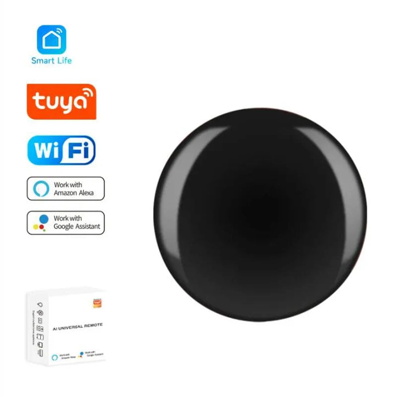 Tuya WiFi IR Universal Remote – Smart Home Infrared Controller for AC, TV, Alexa & Google Home