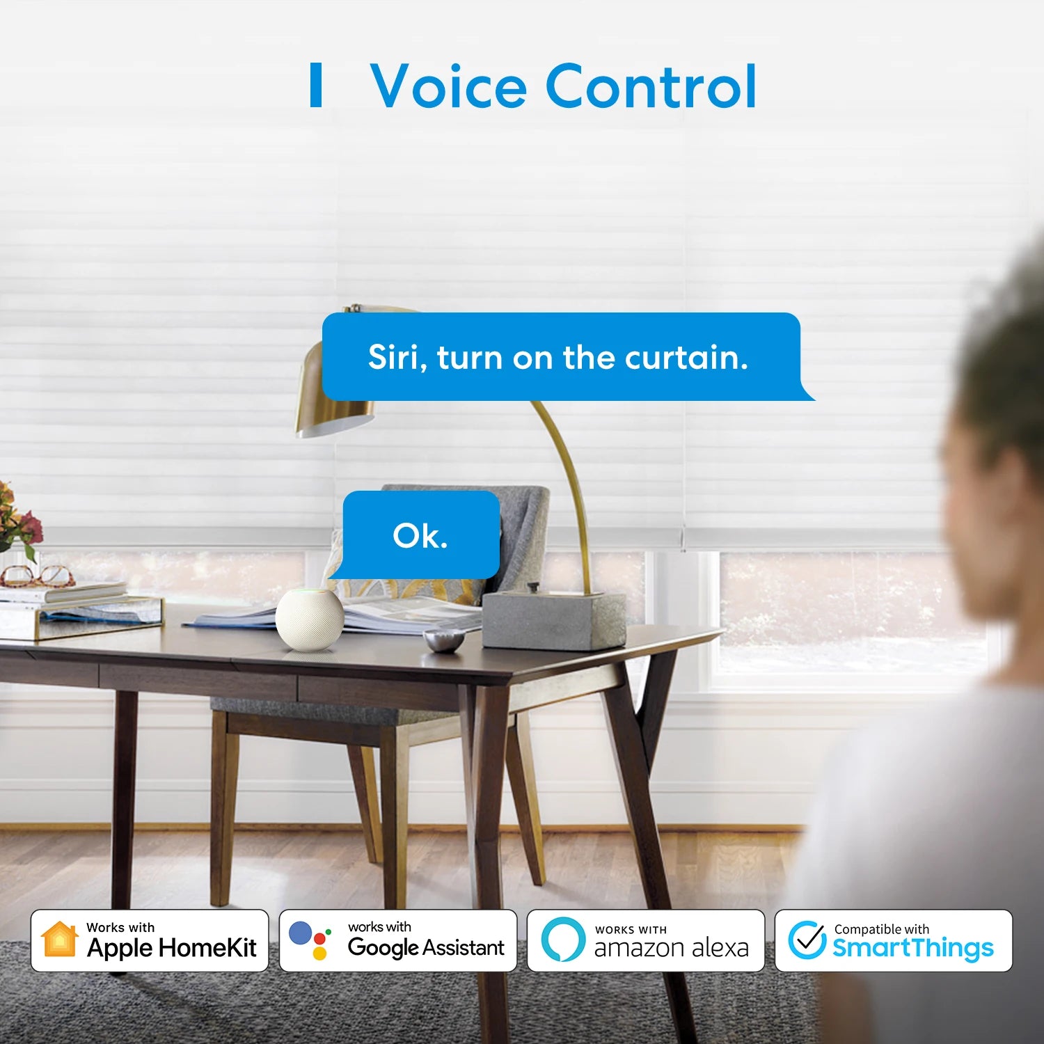 Meross HomeKit Smart Roller Shutter Switch – WiFi Curtain & Blind Motor Controller for Siri, Alexa, Google Home