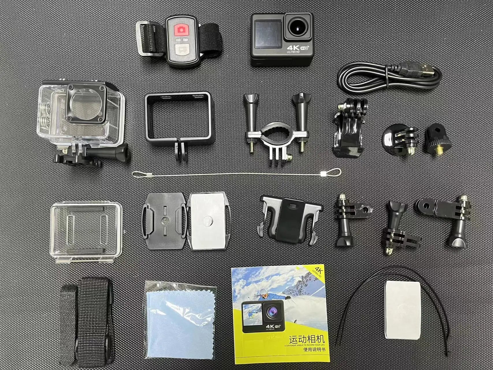 4K Ultra HD Action Camera Waterproof Sport Cam