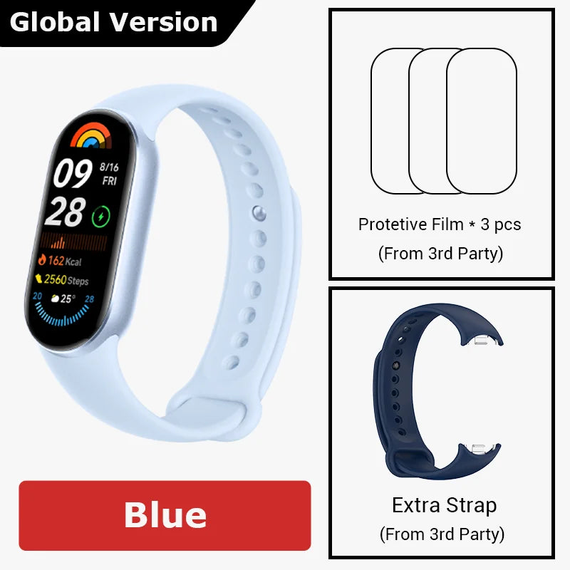 Xiaomi Smart Band 9 Global Version 1.62" AMOLED