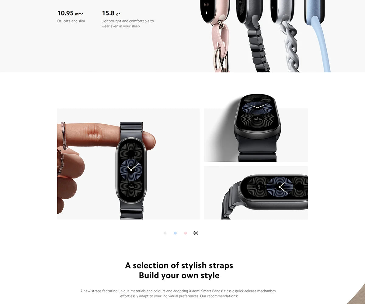 Xiaomi Smart Band 9 Global Version 1.62" AMOLED
