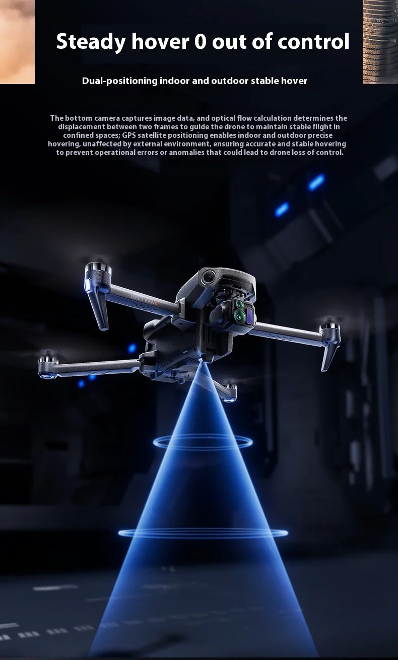 P7 Max 3-Axis Gimbal 5G FPV Drone with Obstacle Avoidance