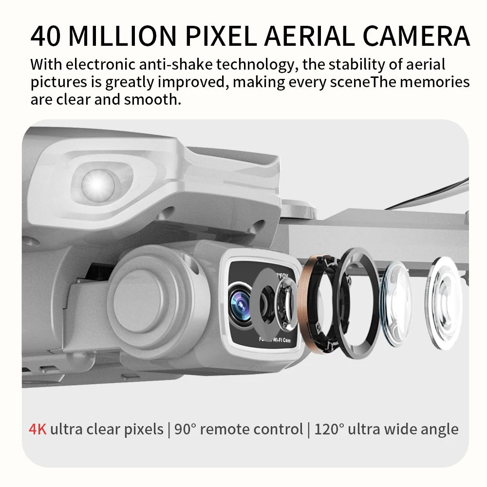 LYZRC L900 Pro GPS Drone – 4K Dual Camera 5G WiFi Foldable FPV Quadcopter