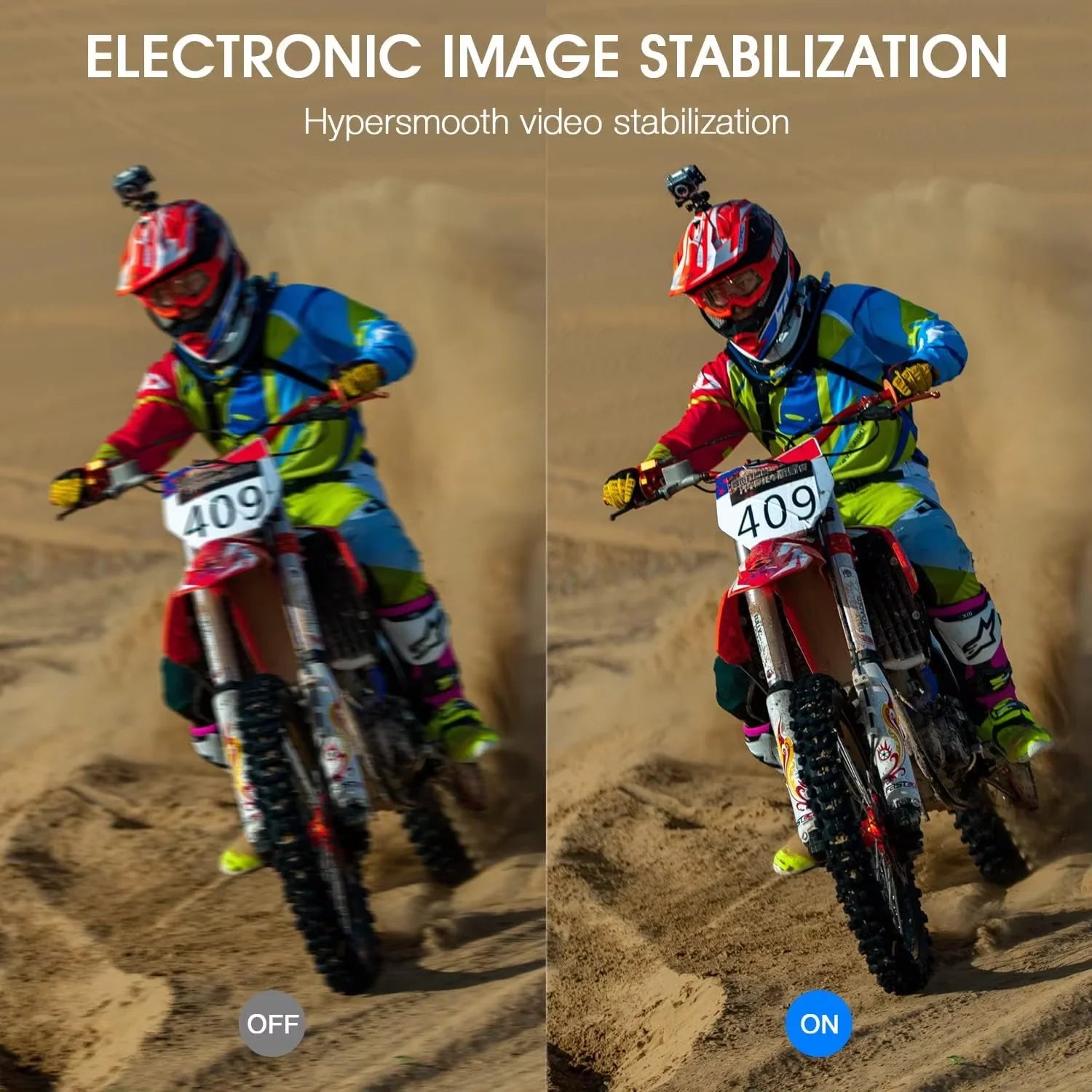 5K 4K Action Camera with WiFi & Stabilizer