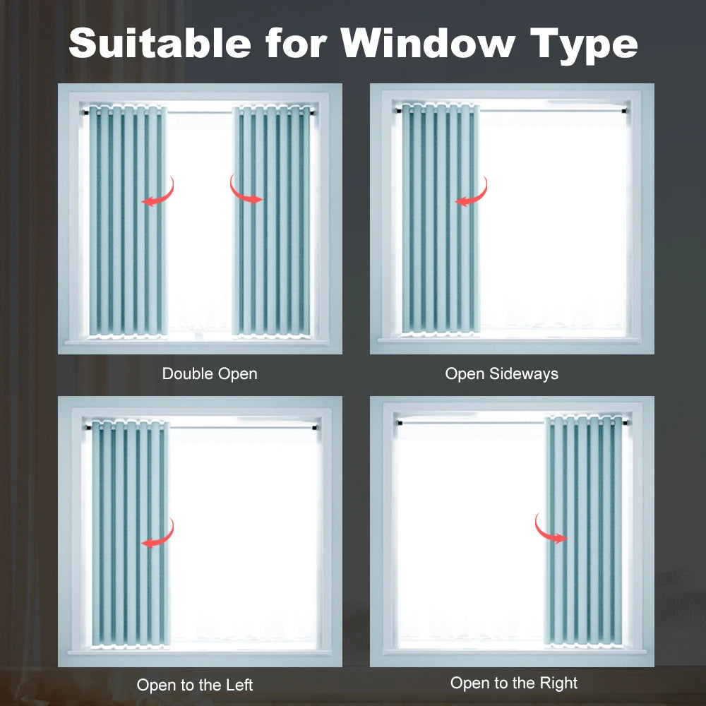 Tuya ZigBee/WiFi Smart Curtain Motor 155MM