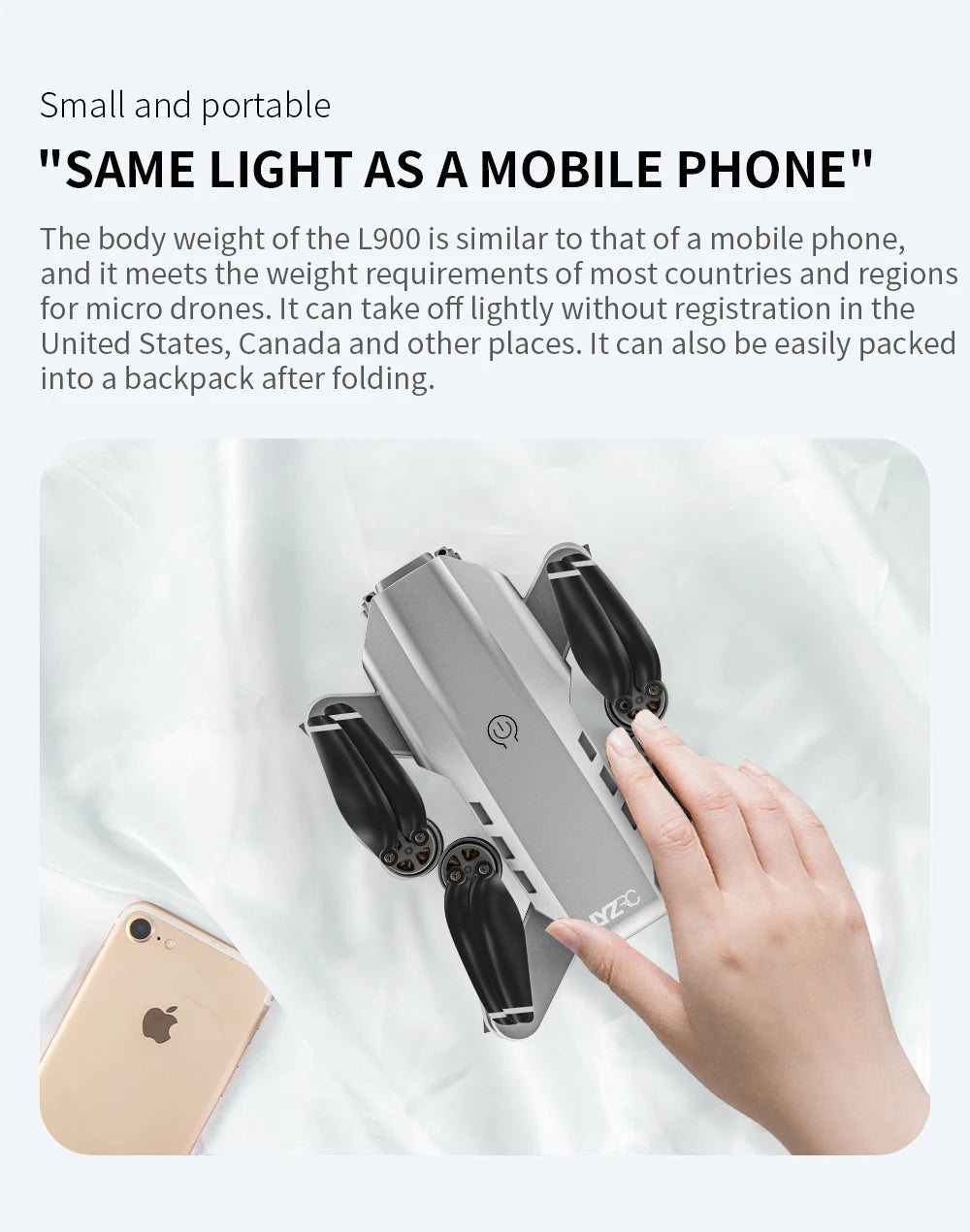 LYZRC L900 Pro GPS Drone – 4K Dual Camera 5G WiFi Foldable FPV Quadcopter