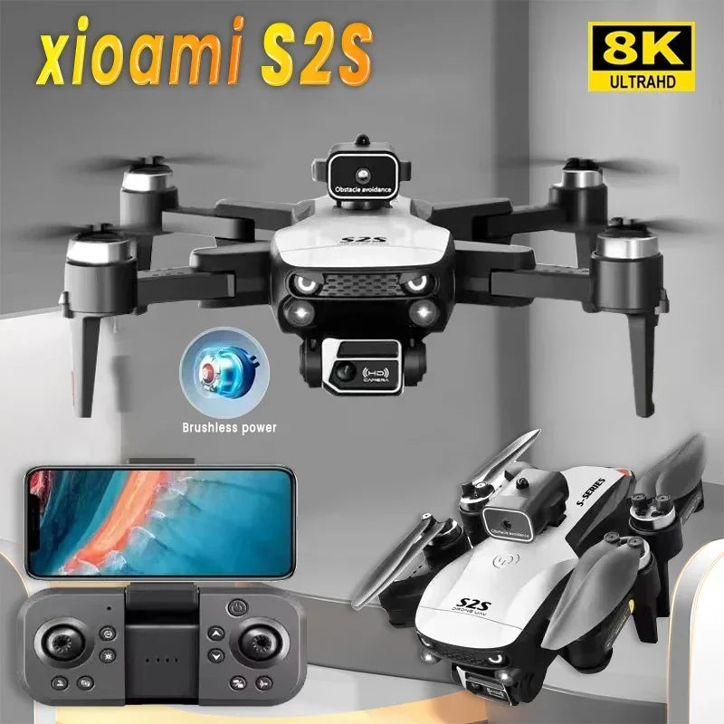 S2S Mini Drone 8K HD Camera Foldable Quadcopter