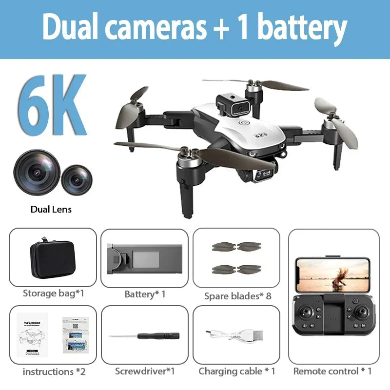 S2S Mini Drone 8K HD Camera Foldable Quadcopter