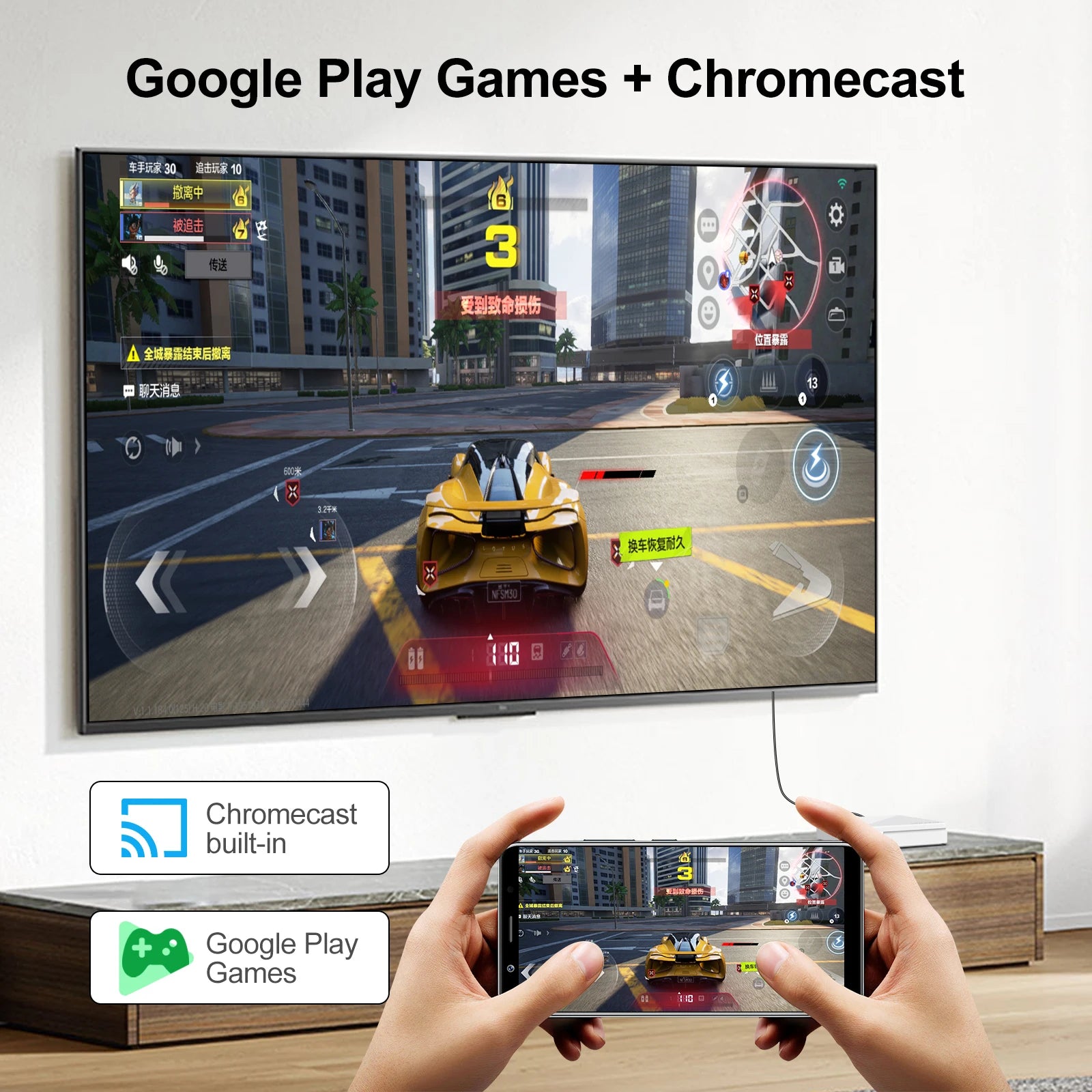 H96 Max H313 Smart TV Box – Android 14, WiFi 6, 4K UHD