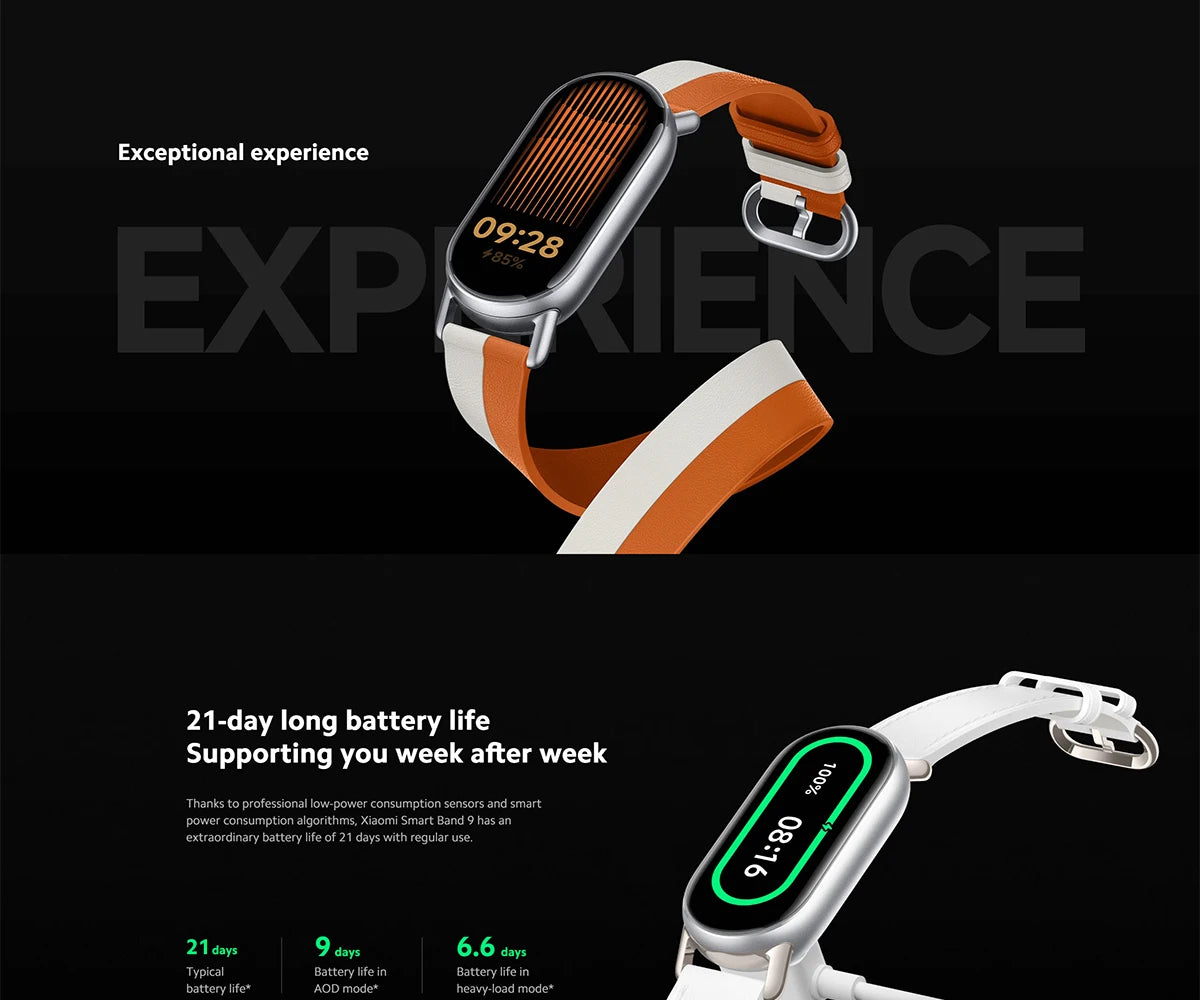 Xiaomi Smart Band 9 Global Version 1.62" AMOLED