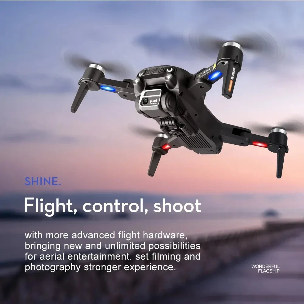 S2S Mini Drone – 4K/8K HD Camera, Obstacle Avoidance, Foldable RC Quadcopter